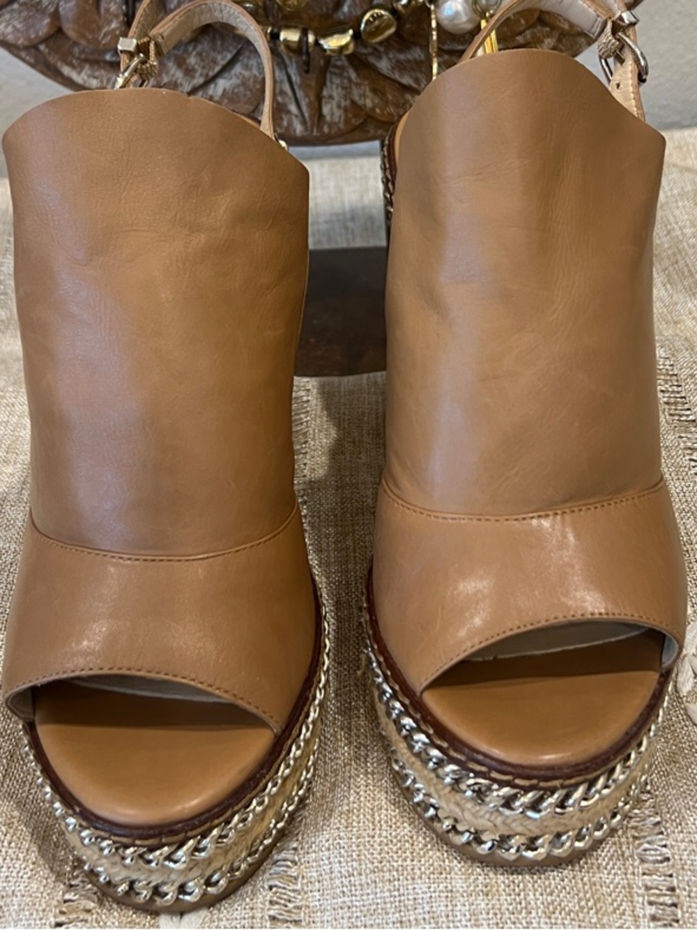 Carolina Espinoza Platform Wedges